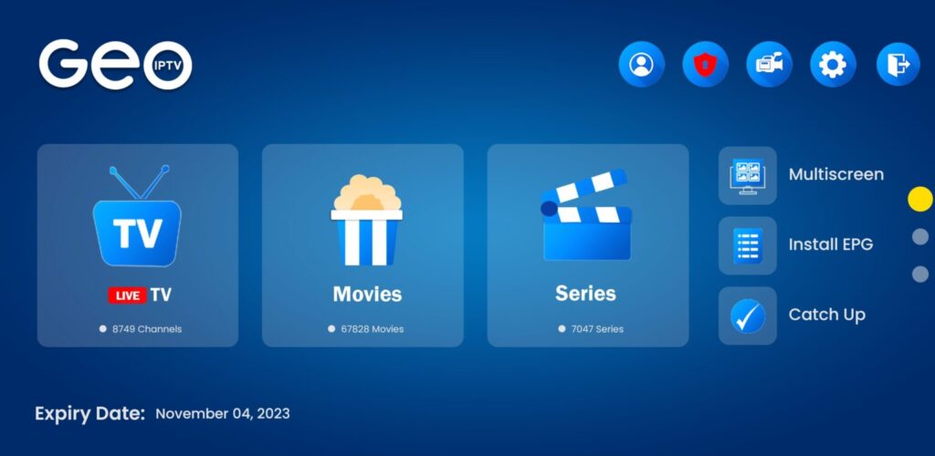 Geo IPTV Pro Player for Android